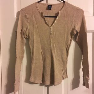 Gap Thermal Long Sleeve Shirt